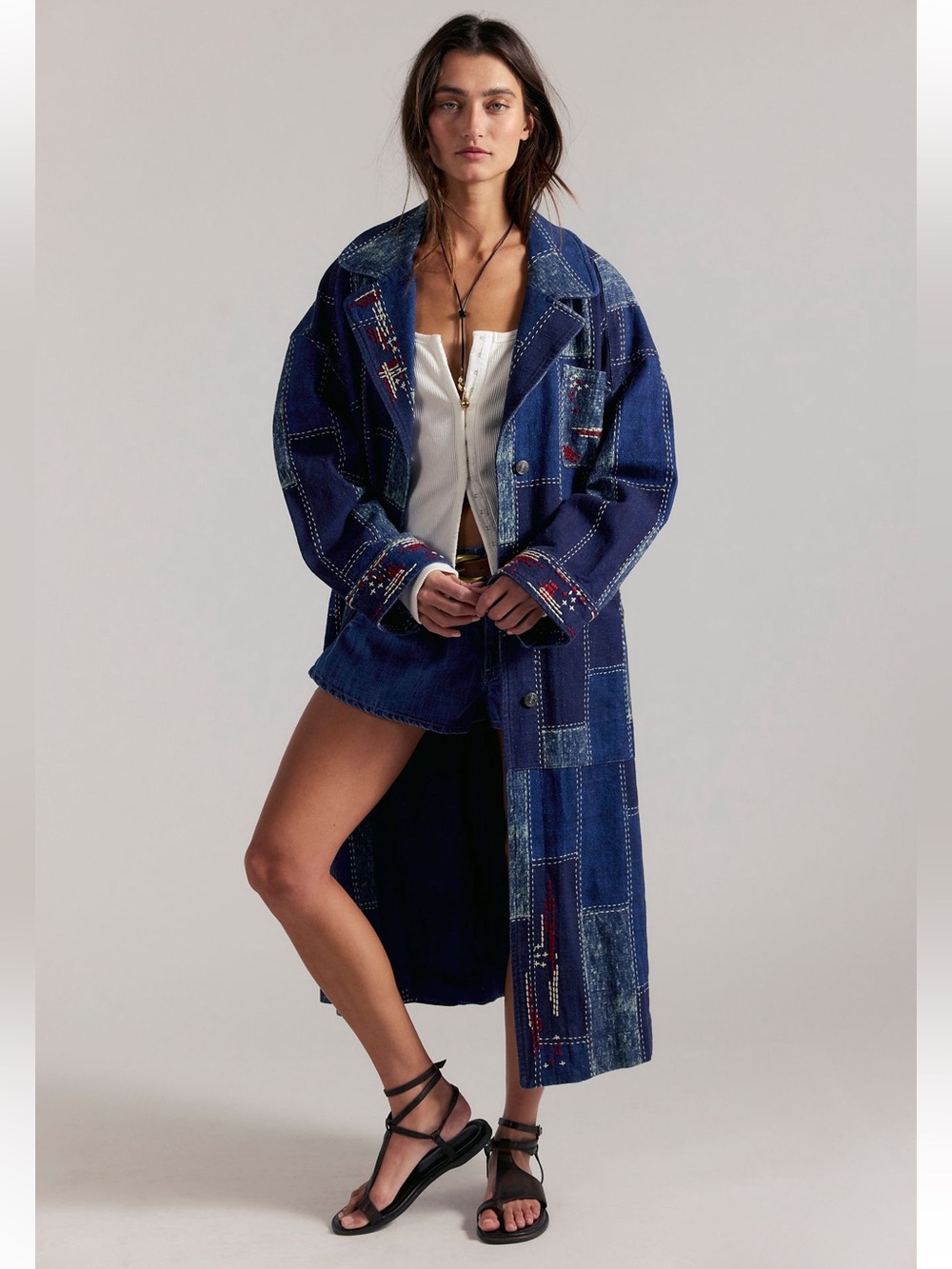 NWT FREE PEOPLE WE THE FREE OPEN STUDIO DUSTER 🔥🔥